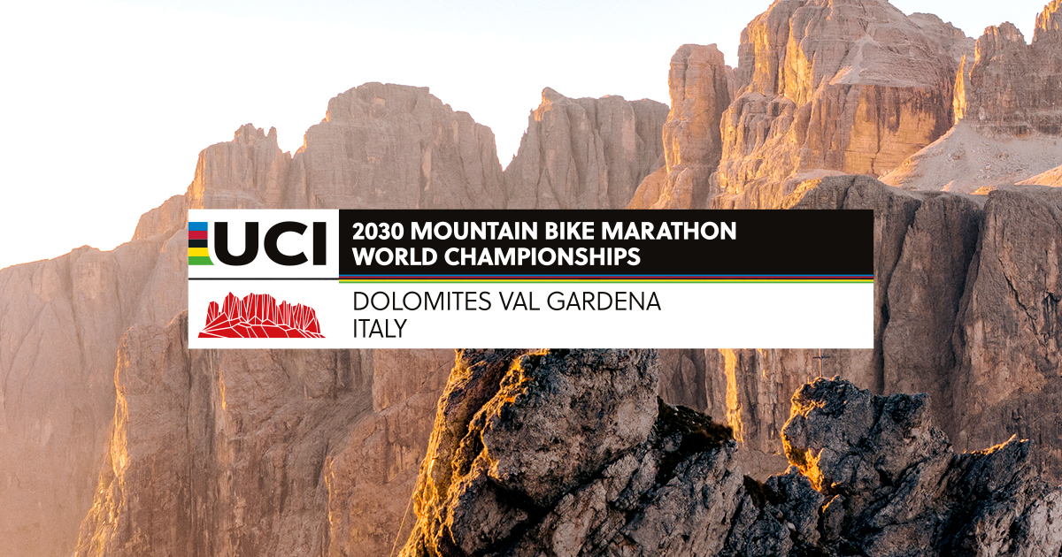 Il Campionato del Mondo UCI Marathon torna in Val Gardena. Appuntamento al 2030.
